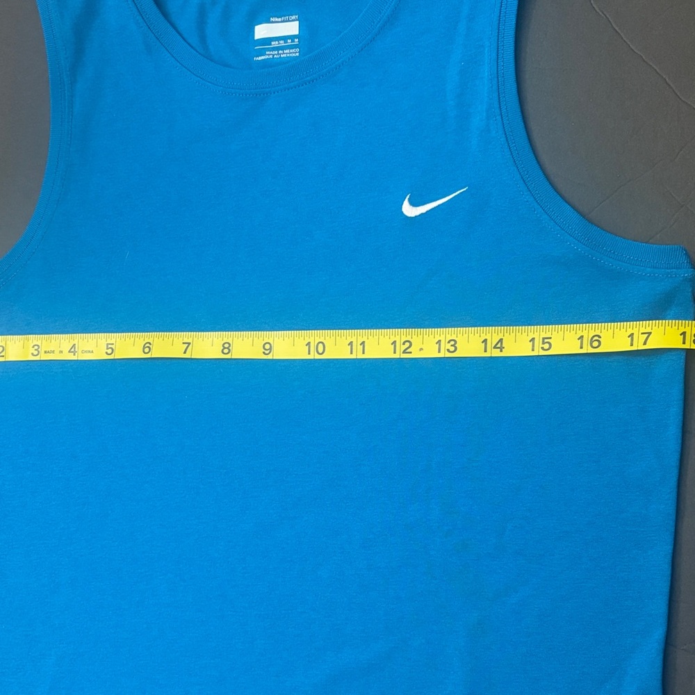 Nike Fit Dry Bright Blue Athletic Tank - Picture 5 of 8